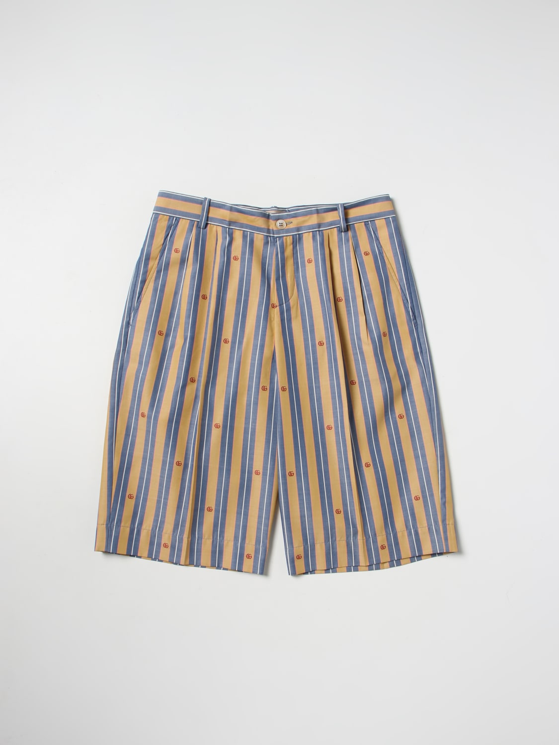 GUCCI SHORTS: Shorts kinder Gucci, Gelb - Img 1