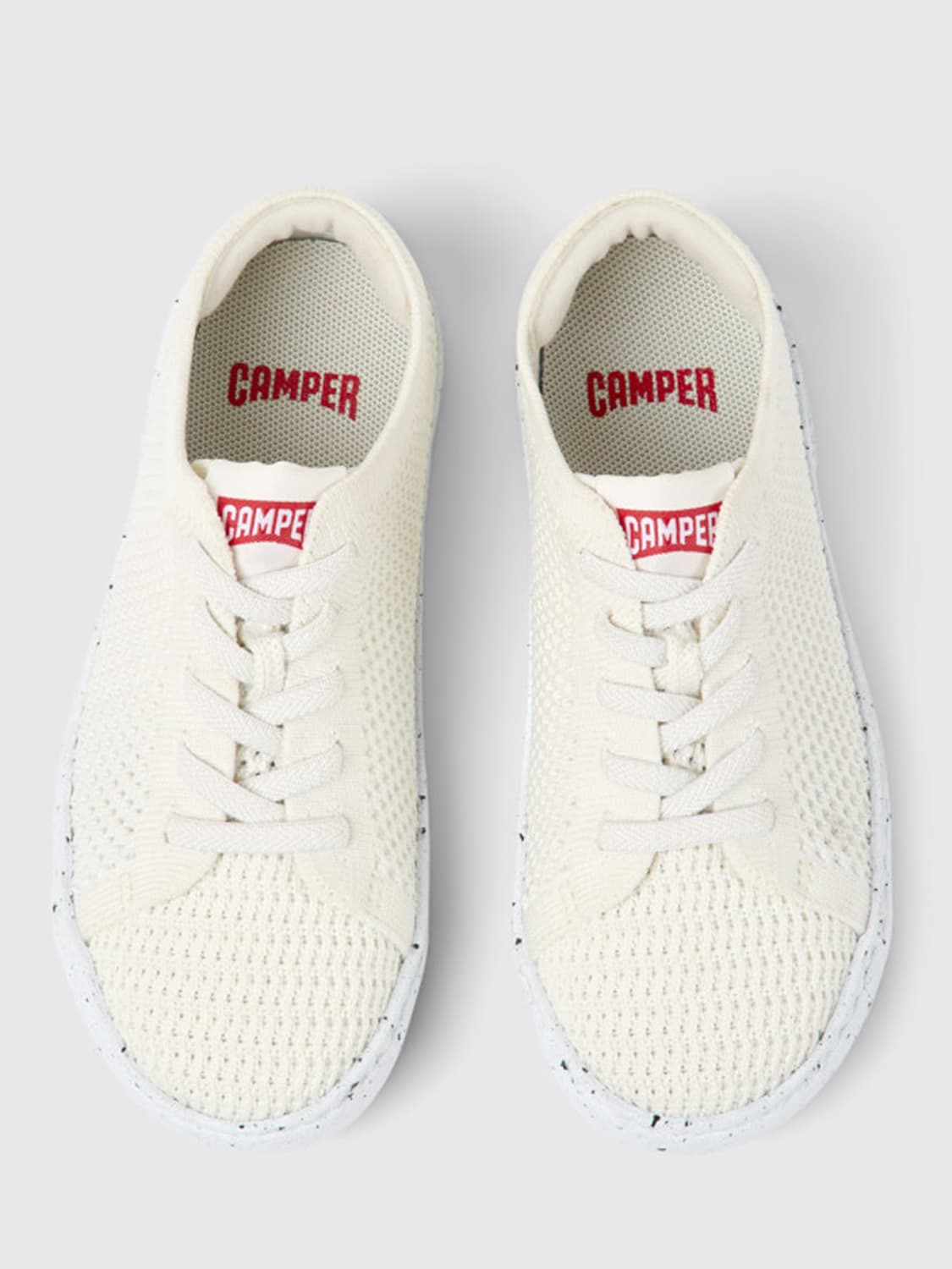 CAMPER SNEAKERS: Camper Peu Touring sneakers in fabric, White - Img 3