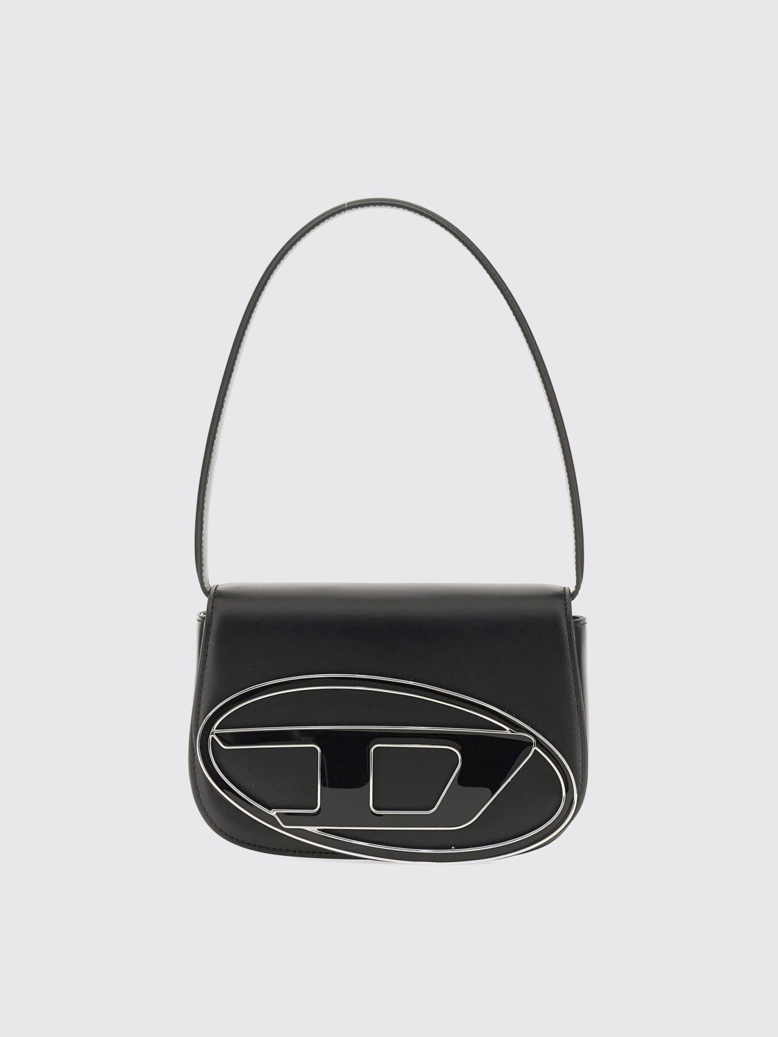 DIESEL MINI BAG: Diesel bag in smooth leather, Black - Img 1