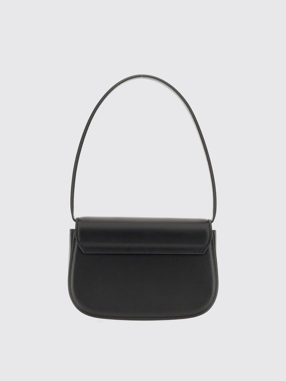 DIESEL MINI BAG: Diesel bag in smooth leather, Black - Img 2