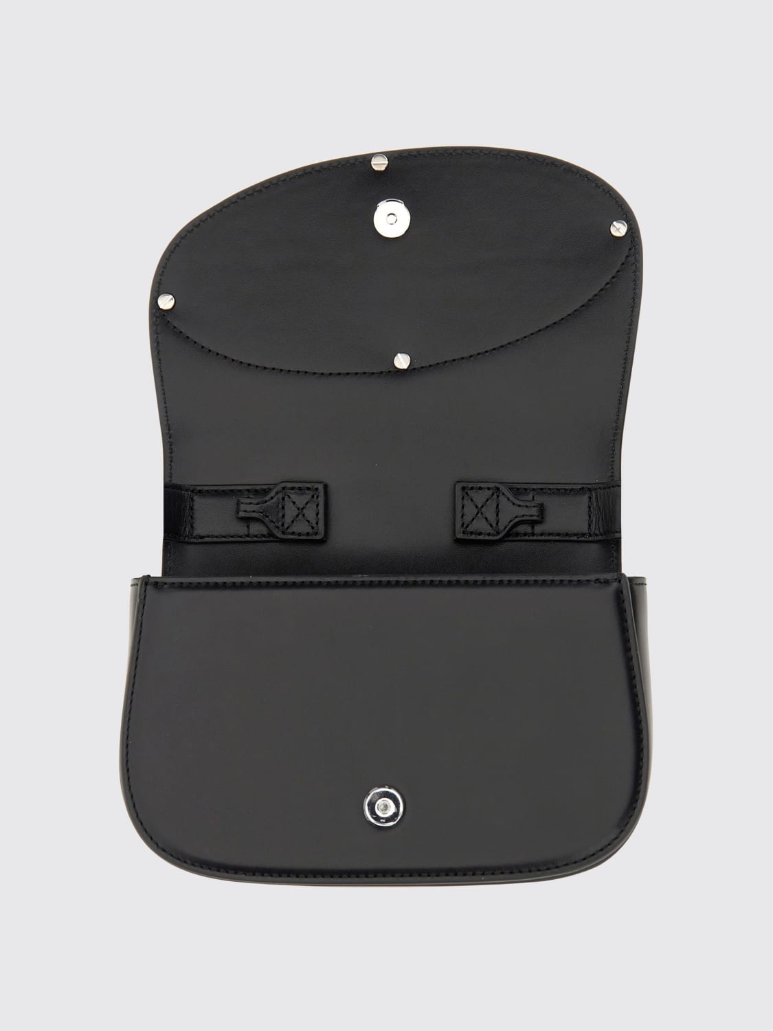 DIESEL MINI BAG: Diesel bag in smooth leather, Black - Img 4