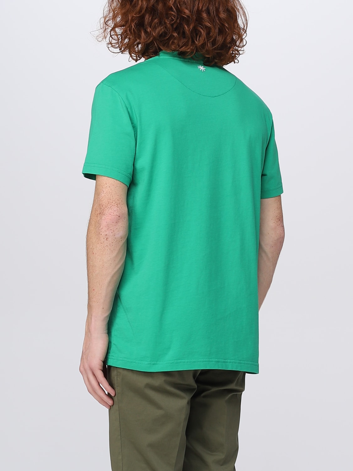 MANUEL RITZ T-SHIRT: T-shirt men Manuel Ritz, Green - Img 2