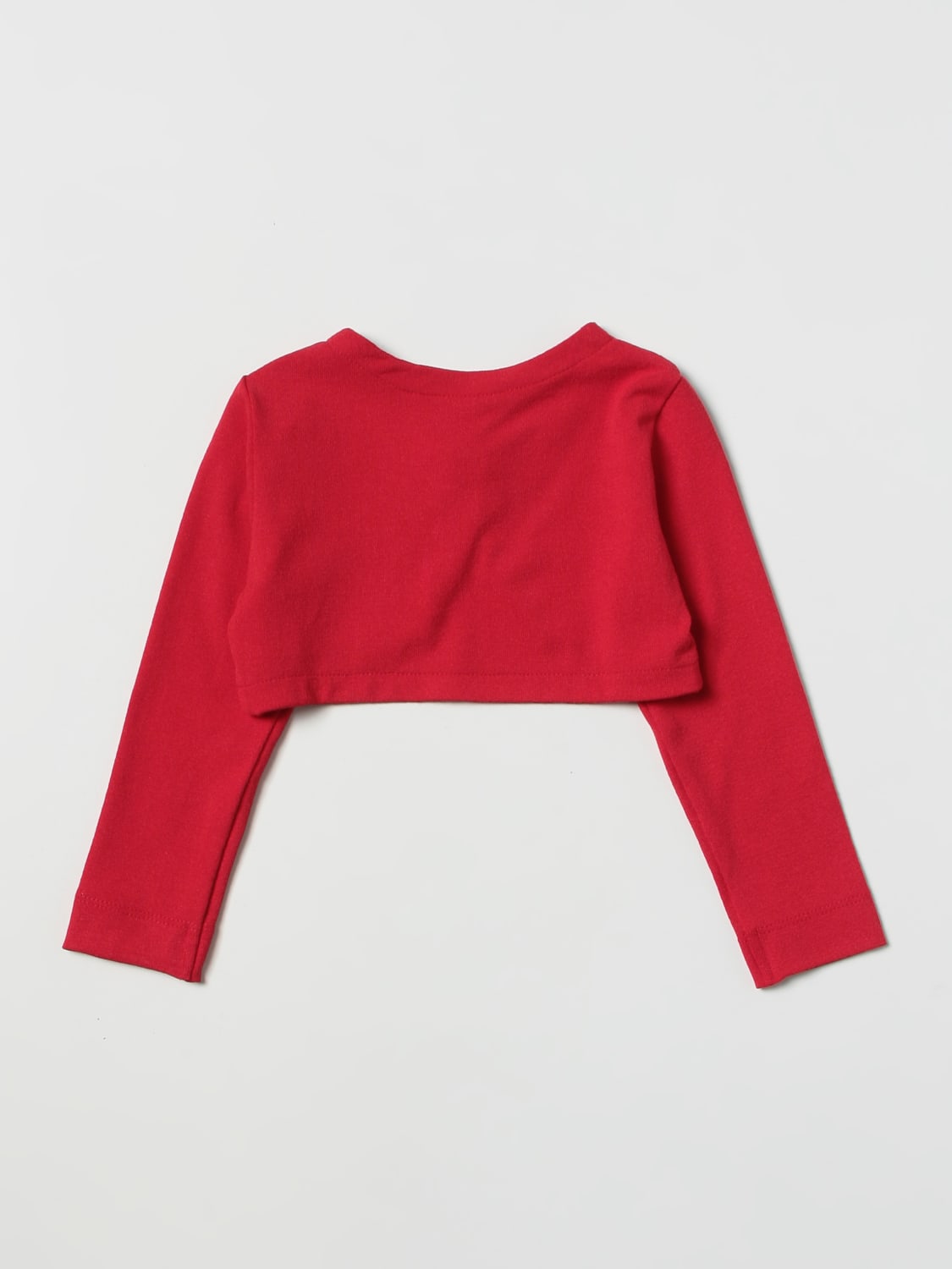 MONNALISA SWEATER: Monnalisa girls' cardigan, Red - Img 2