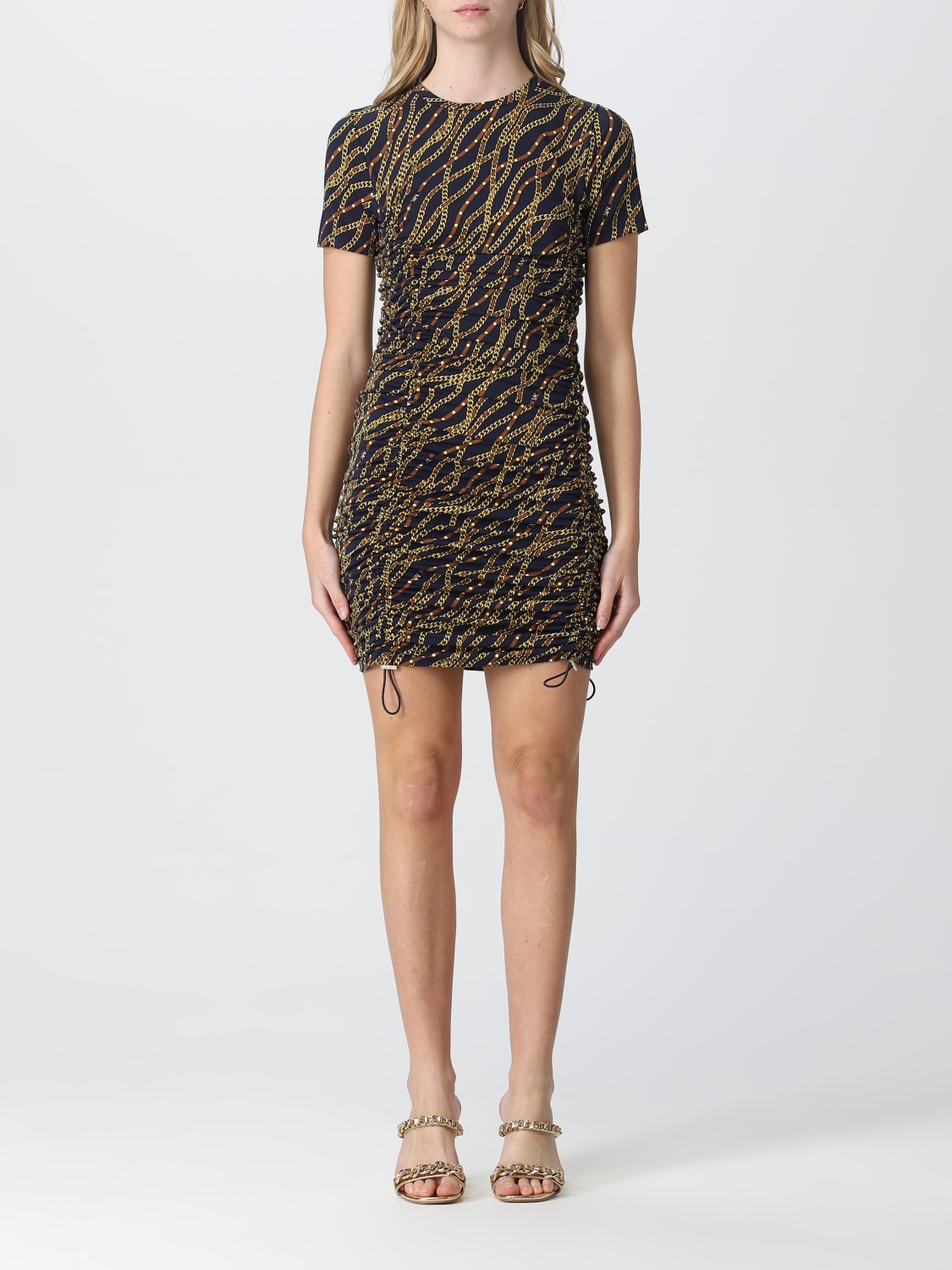 Michael Michael Kors Outlet Abito in jersey Blue Abito Michael Michael Kors MS3812A8GP online su GIGLIO.COM