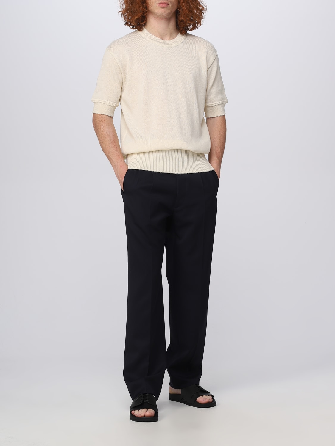 MAISON MARGIELA SWEATER: Sweater men Maison Margiela, White - Img 2