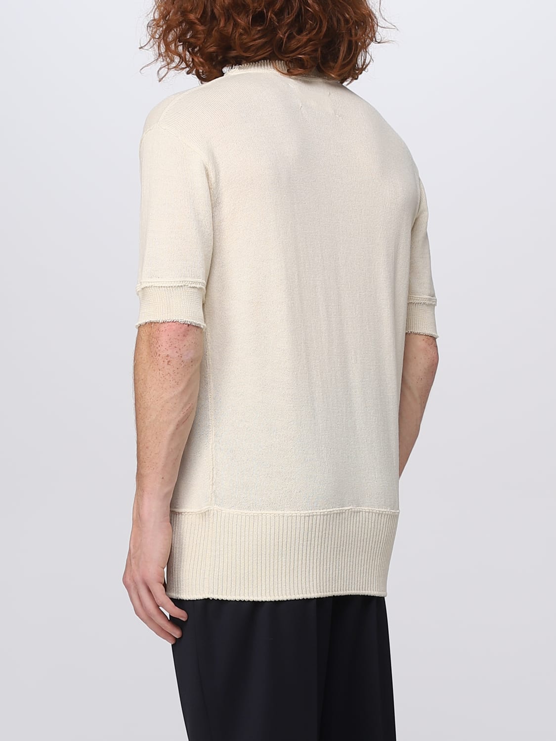 MAISON MARGIELA SWEATER: Sweater men Maison Margiela, White - Img 3