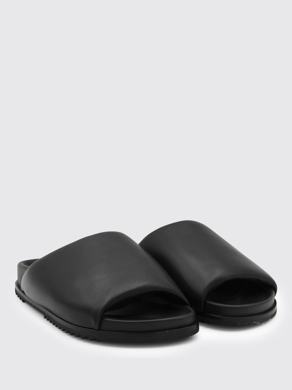 RICK OWENS FLAT SANDALS: Shoes woman Rick Owens, Black - Img 2