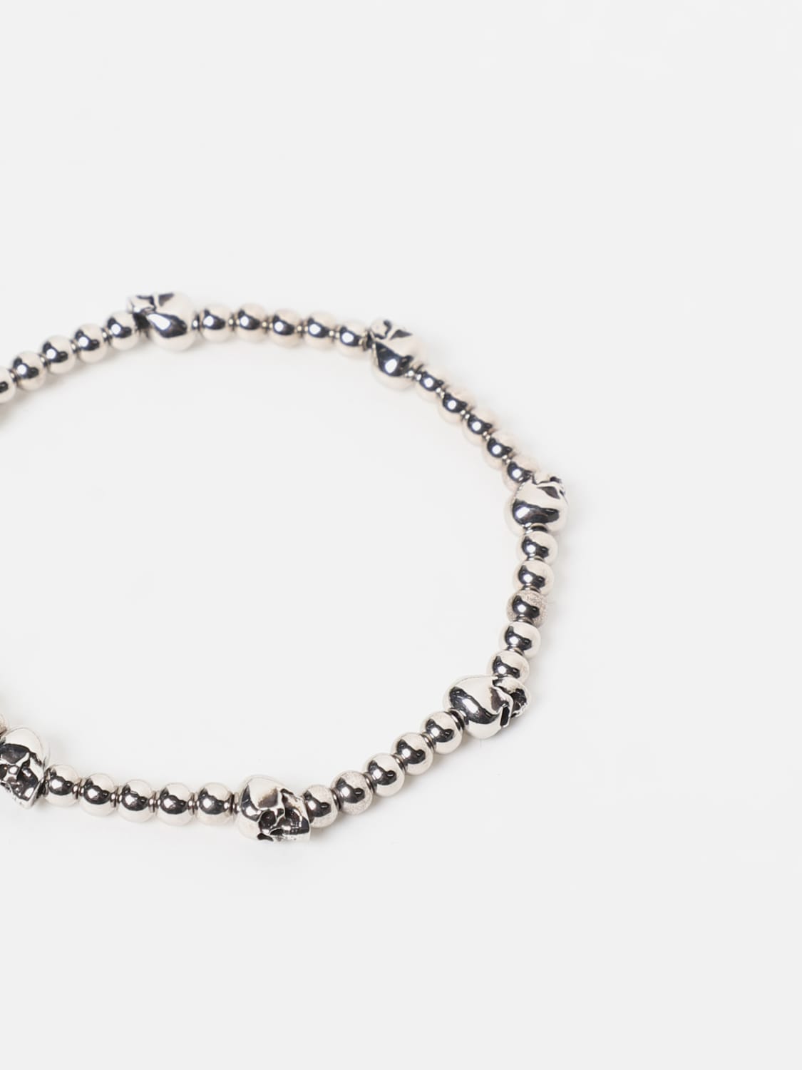 ALEXANDER MCQUEEN JEWEL: Alexander McQueen bracelet in metal, Silver - Img 2