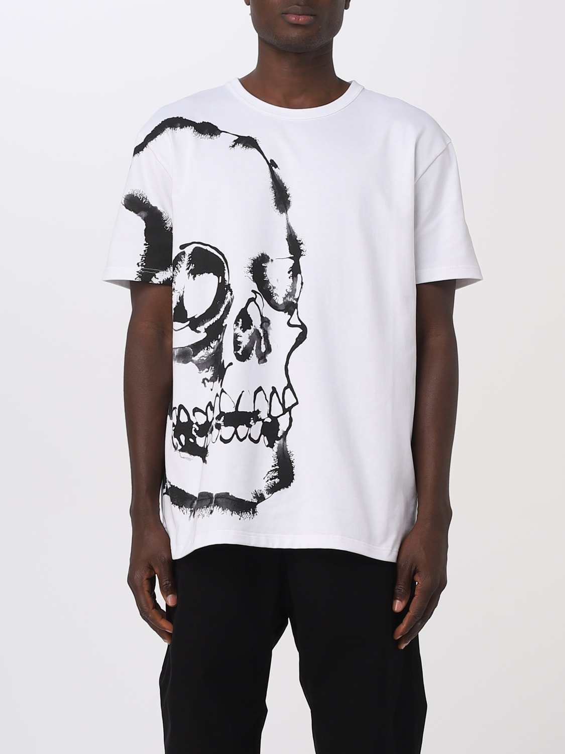 Giglio T-shirt Alexander McQueen in cotone