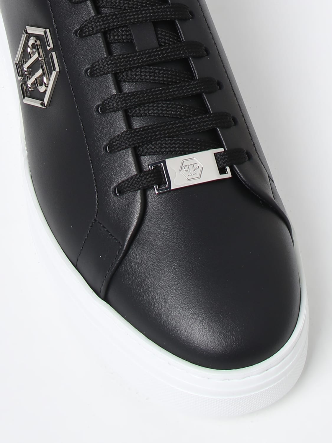 PHILIPP PLEIN SNEAKERS: Shoes men Philipp Plein, Black - Img 4