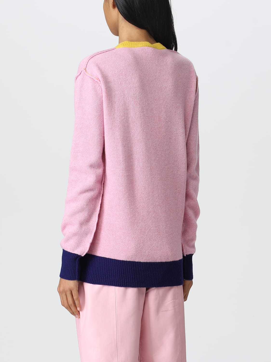 MARNI MAGLIA: Maglia Marni in lana vergine, Rosa - Img 3