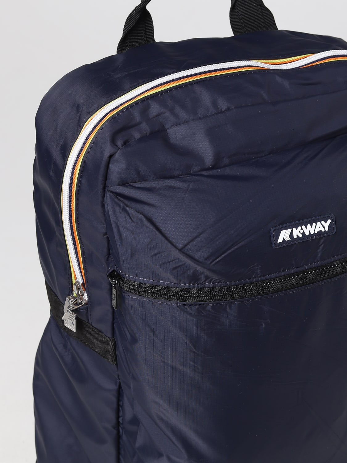 K-WAY ZAINO: Zaino Laon K-Way in nylon Ripstop , Blue - Img 3