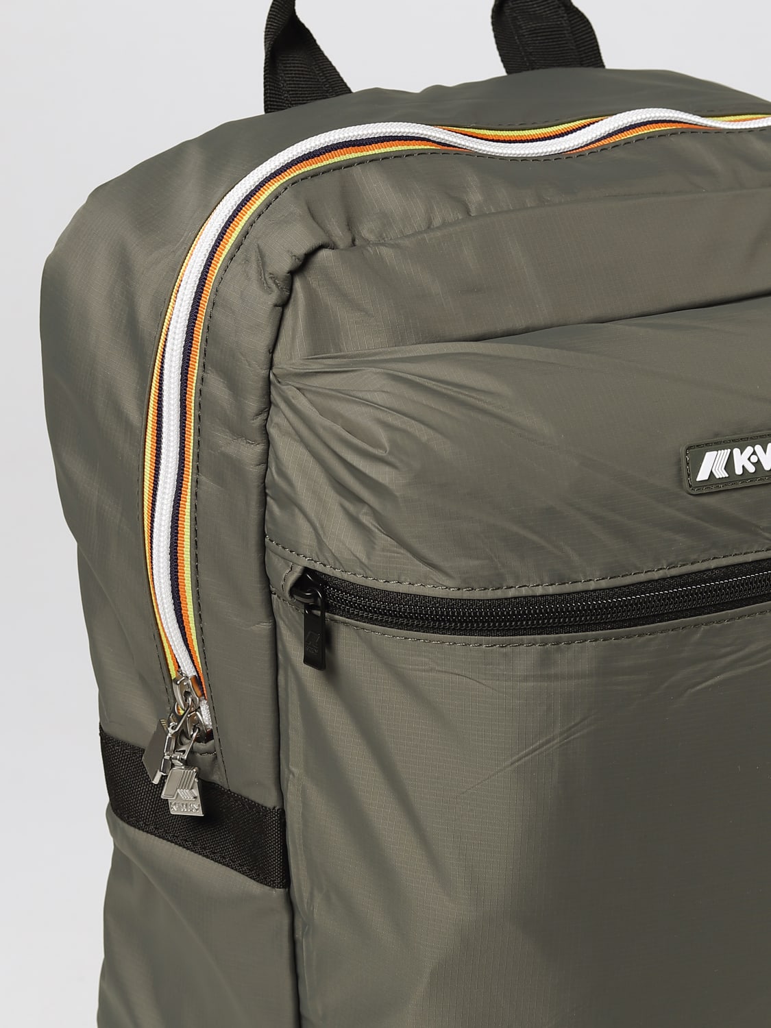 K-WAY ZAINO: Zaino Laon K-Way in nylon Ripstop , Verde - Img 3