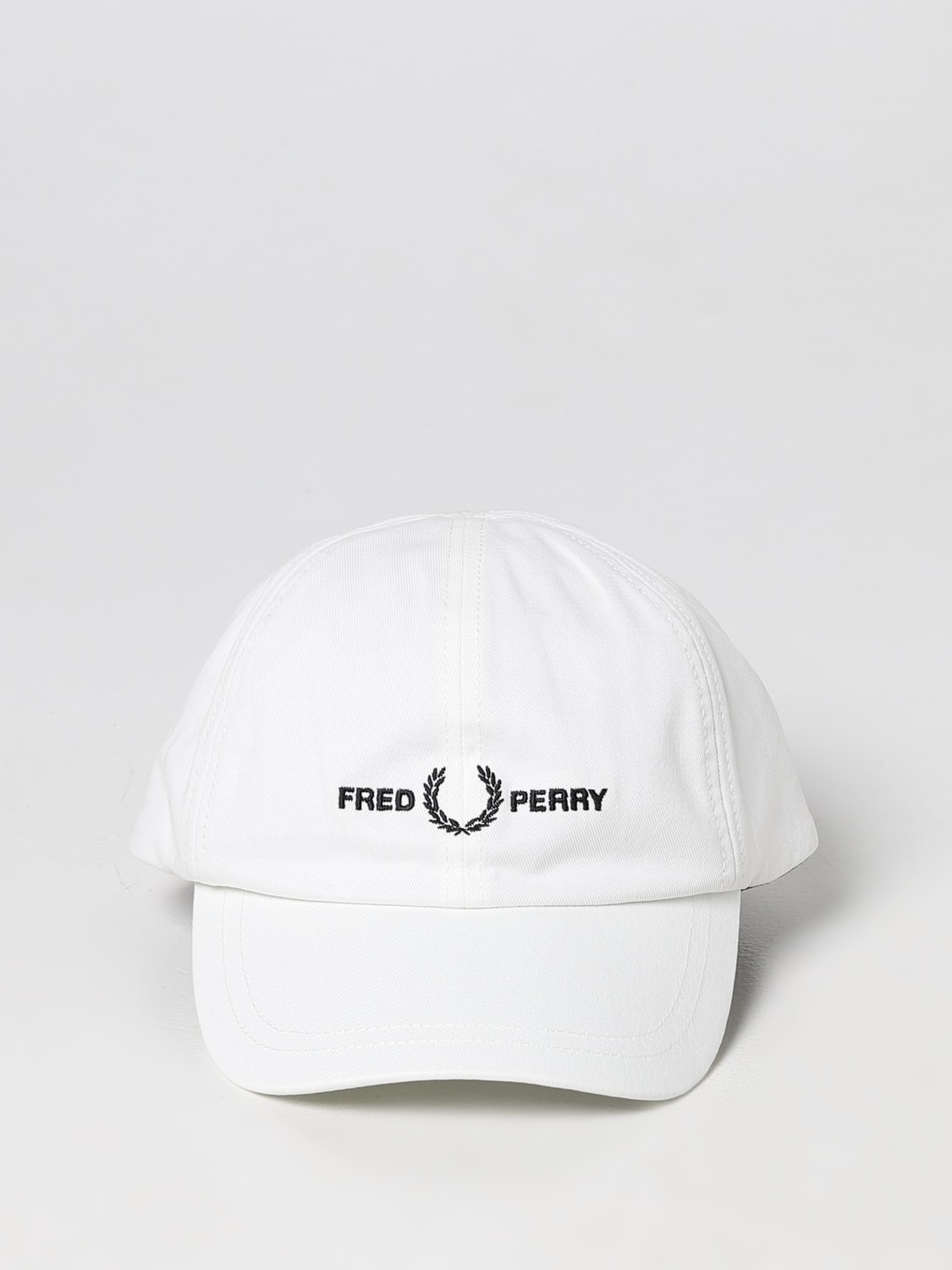 FRED PERRY HAT: Hat men Fred Perry, White - Img 2