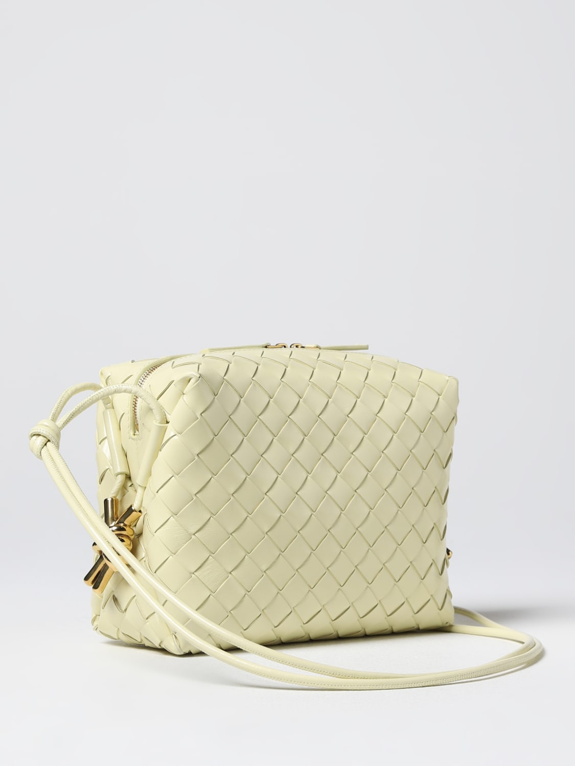 BOTTEGA VENETA UMHÄNGETASCHE: Schultertasche damen Bottega Veneta, Yellow Cream - Img 3