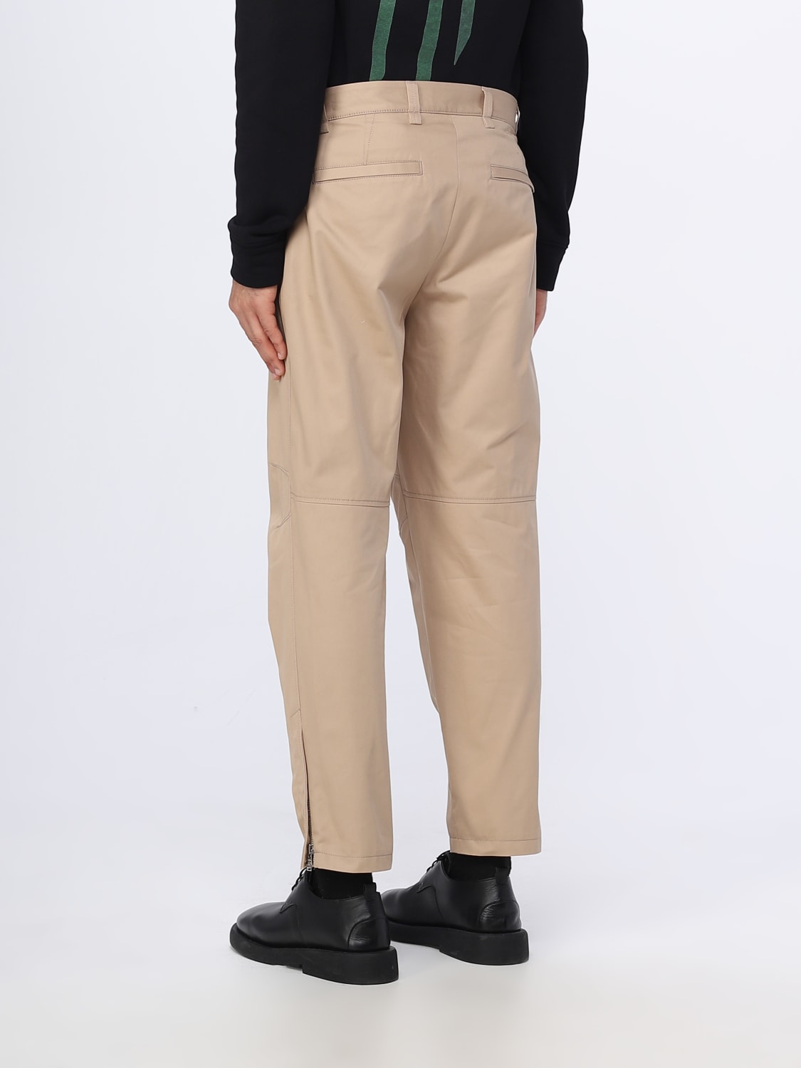 LANVIN PANTS: Pants men Lanvin, Sand - Img 3