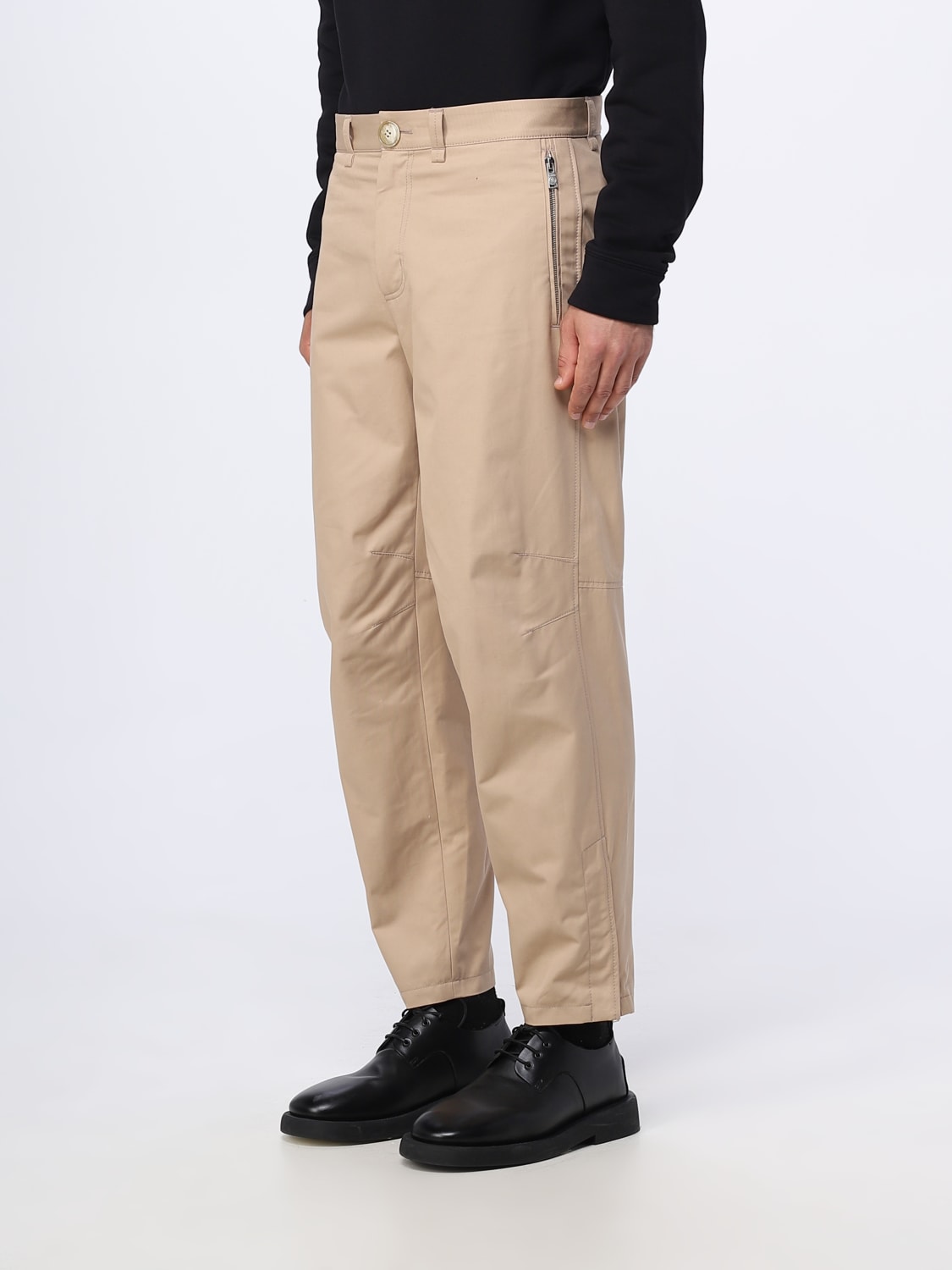 LANVIN PANTS: Pants men Lanvin, Sand - Img 4