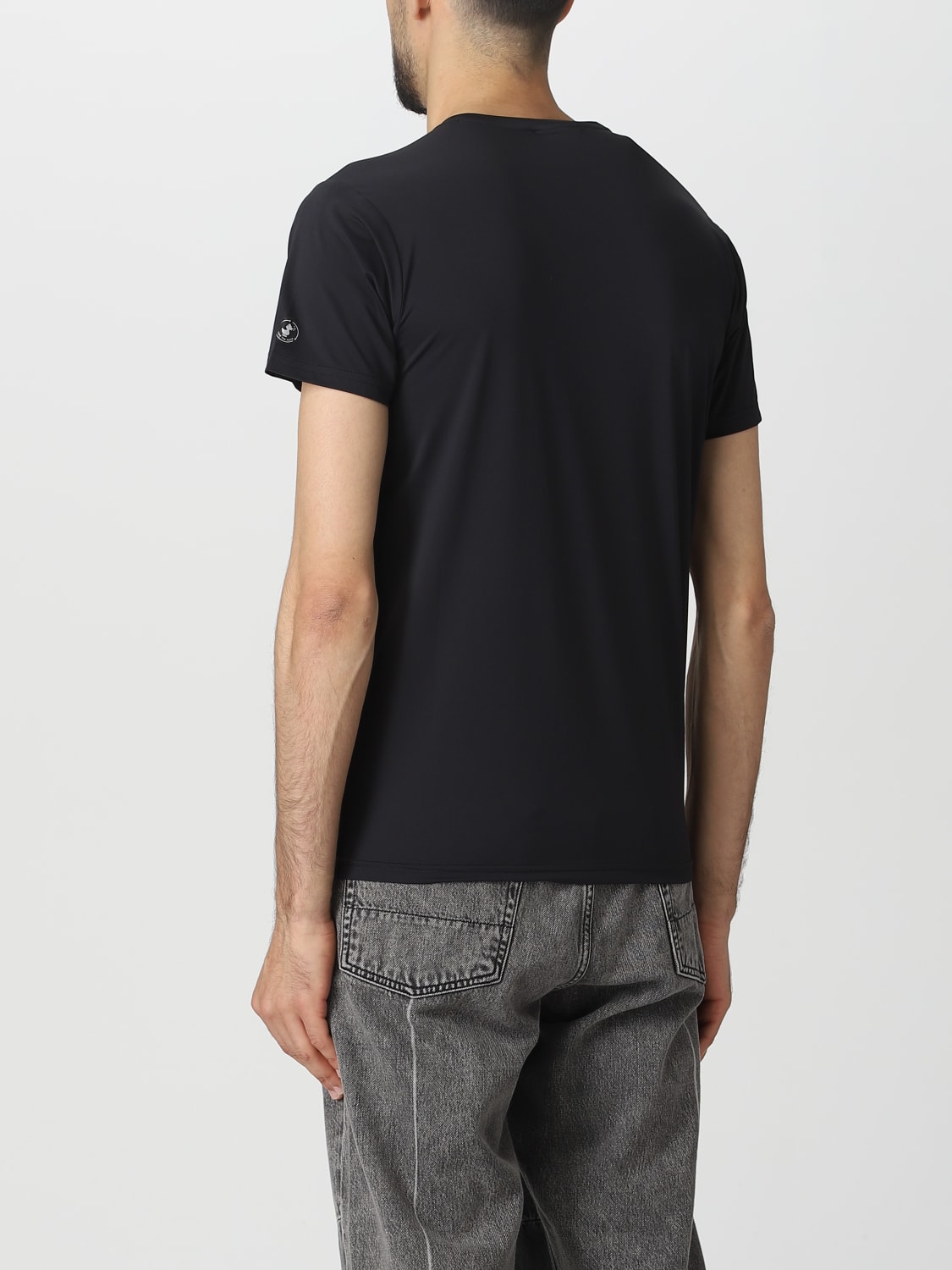 Tシャツ・カットソー SAVE THE DUCK Men T-shirt Blue DT0022MLOME20 90000 Save The Duck T-shirt for Men SS25 | GIGLIO.COM