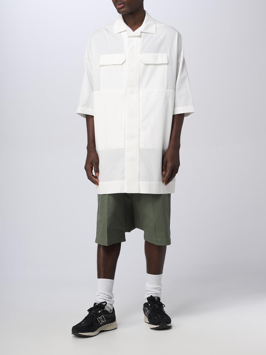 RICK OWENS SHIRT: Shirt men Rick Owens, Milk - Img 2