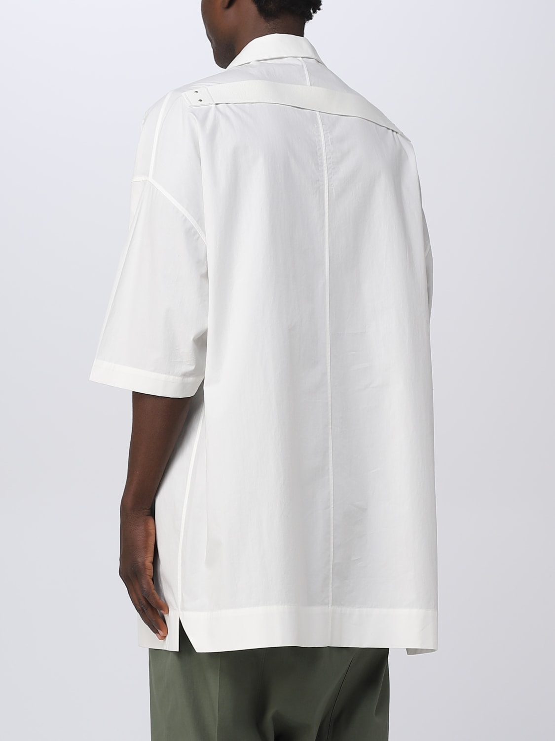 RICK OWENS SHIRT: Shirt men Rick Owens, Milk - Img 3