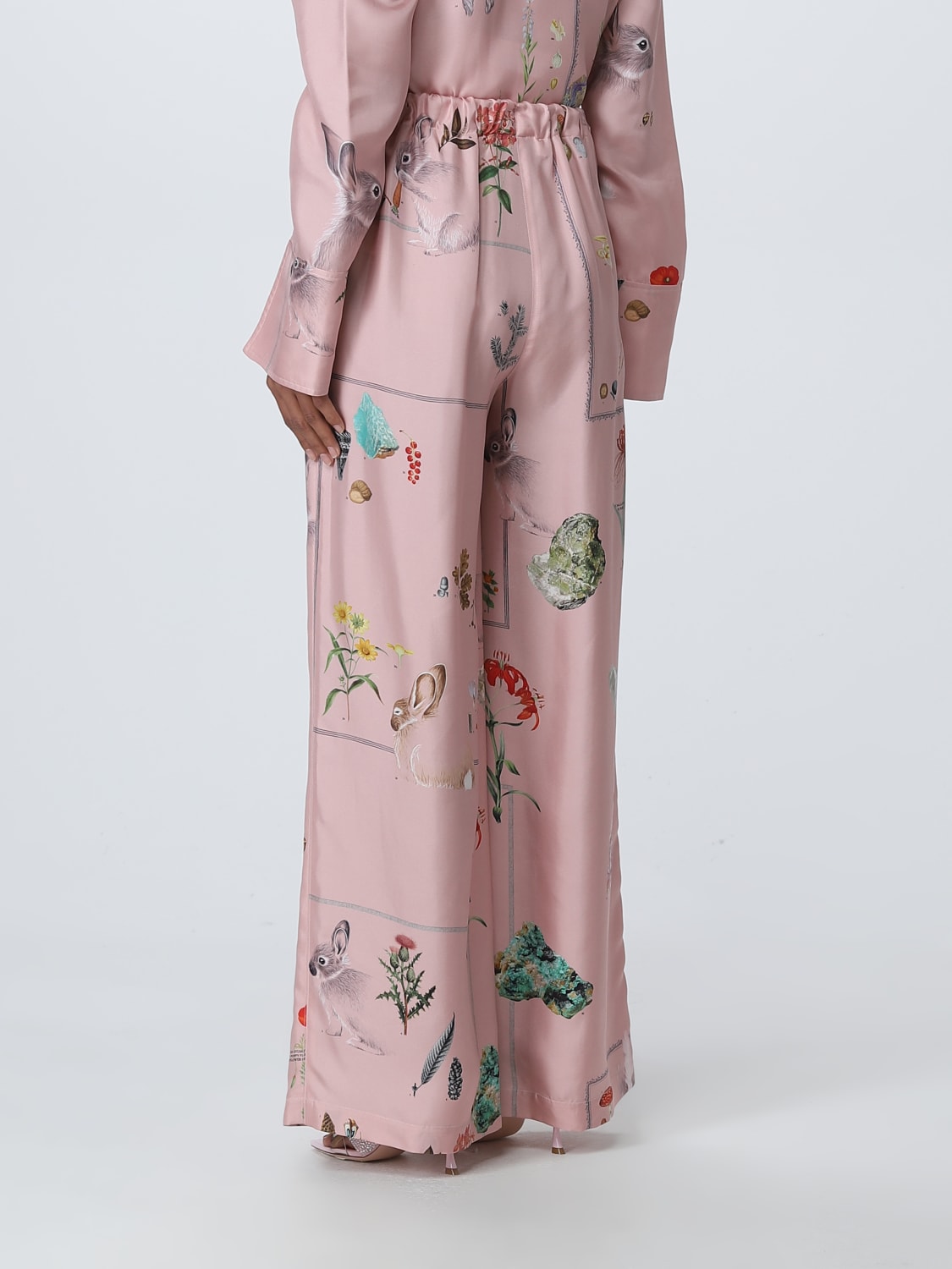 パンツ LANVIN Woman Pants Pink RWTRY0075611P23 50 LANVIN: Woman pants - Pink | Lanvin pants RWTRY0075611P23