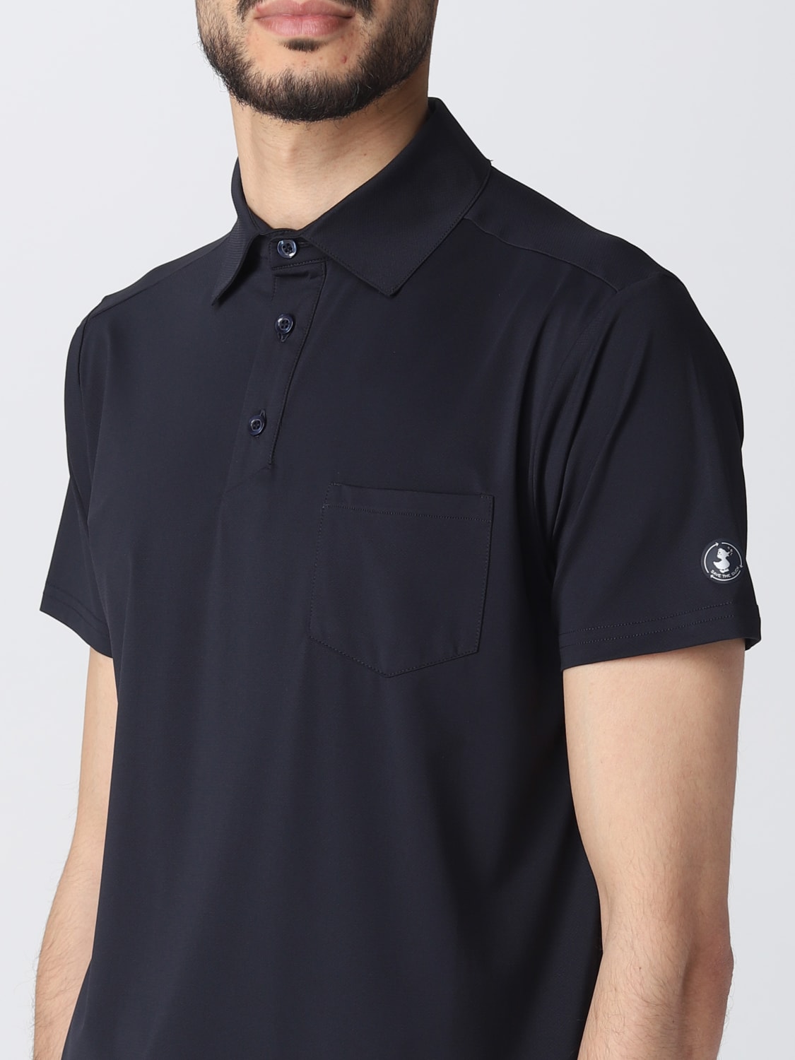 SAVE THE DUCK POLO: Polo homme Save The Duck, Bleu - Img 3