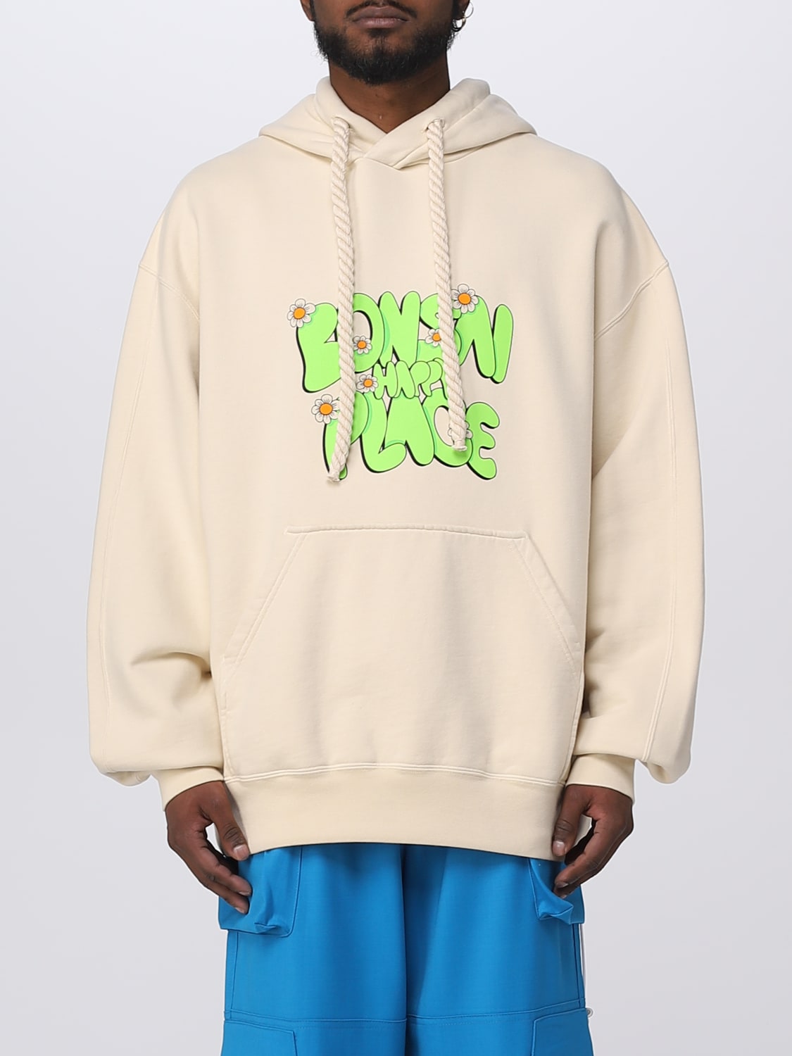 BONSAI SWEATSHIRT: Sweatshirt men Bonsai, Ivory - Img 1