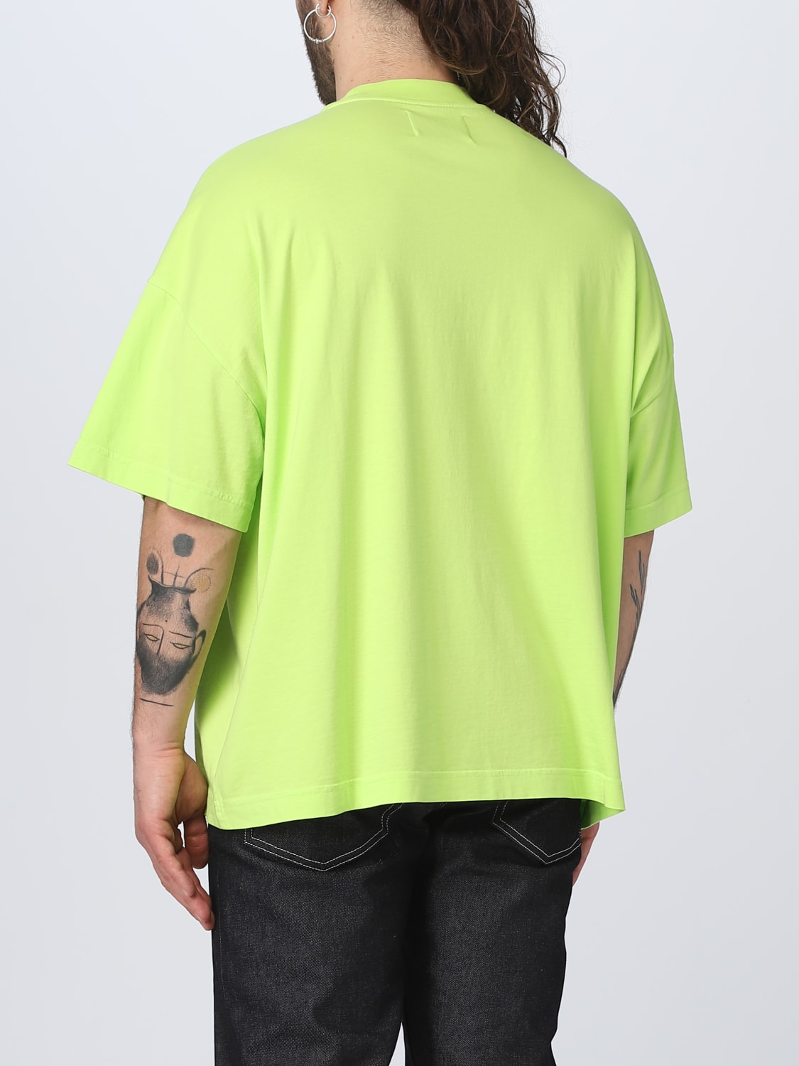 BONSAI T-SHIRT: T-shirt men Bonsai, Acid Green - Img 2