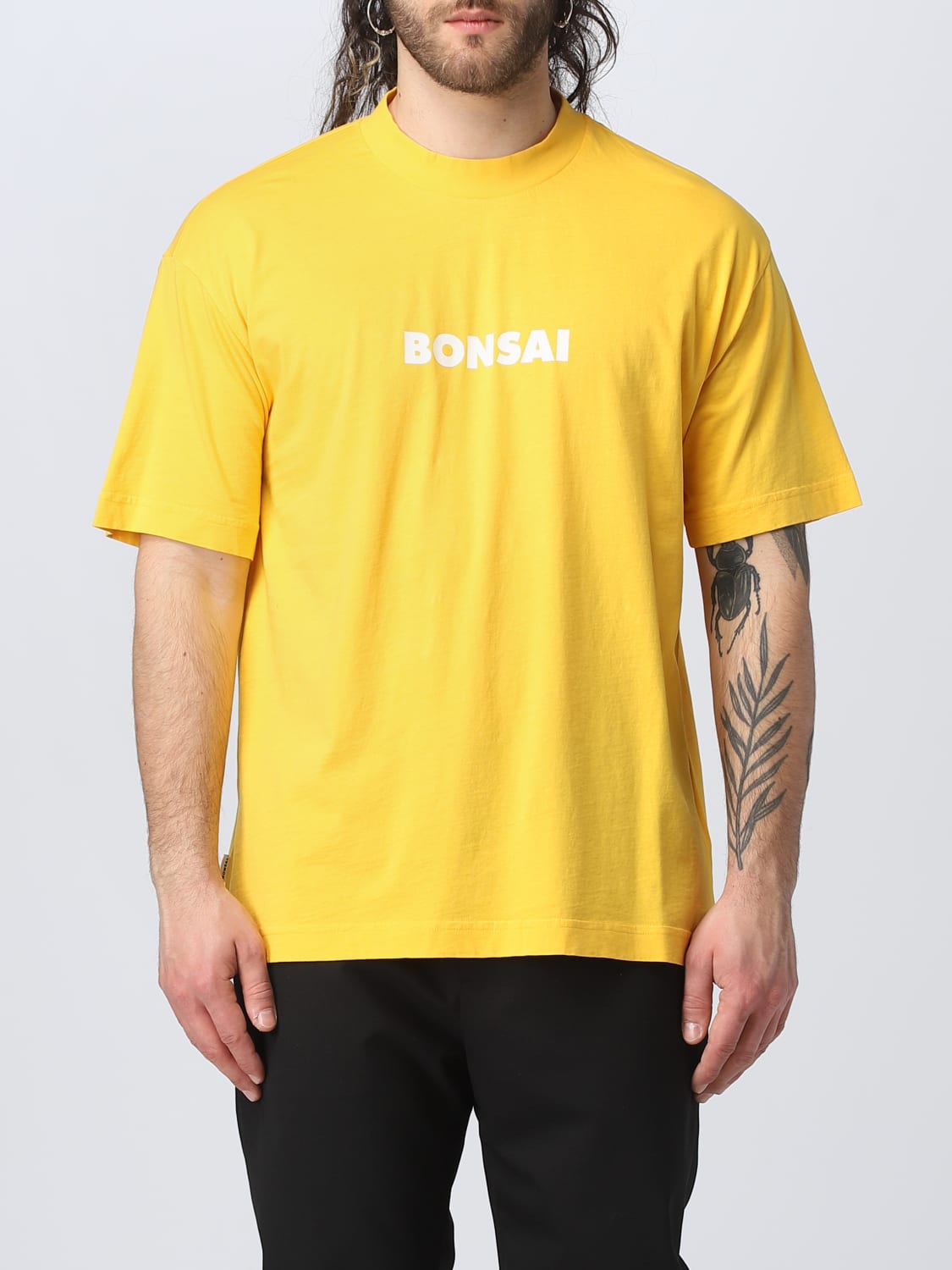 BONSAI T-SHIRT: T-shirt men Bonsai, Orange - Img 1