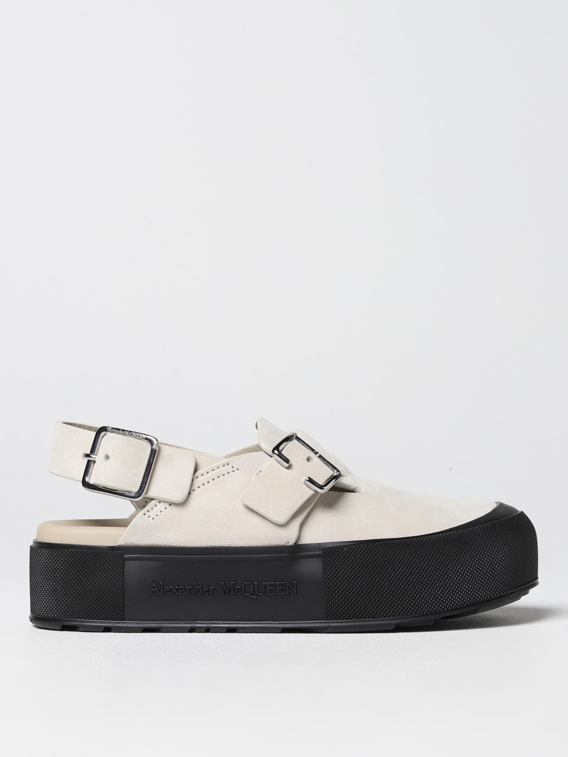 【関税込み】alexander mcqueen Sandali \"Mount Slick\" Alexander McQueen - Mount Slick suede sandals Alexander McQueen