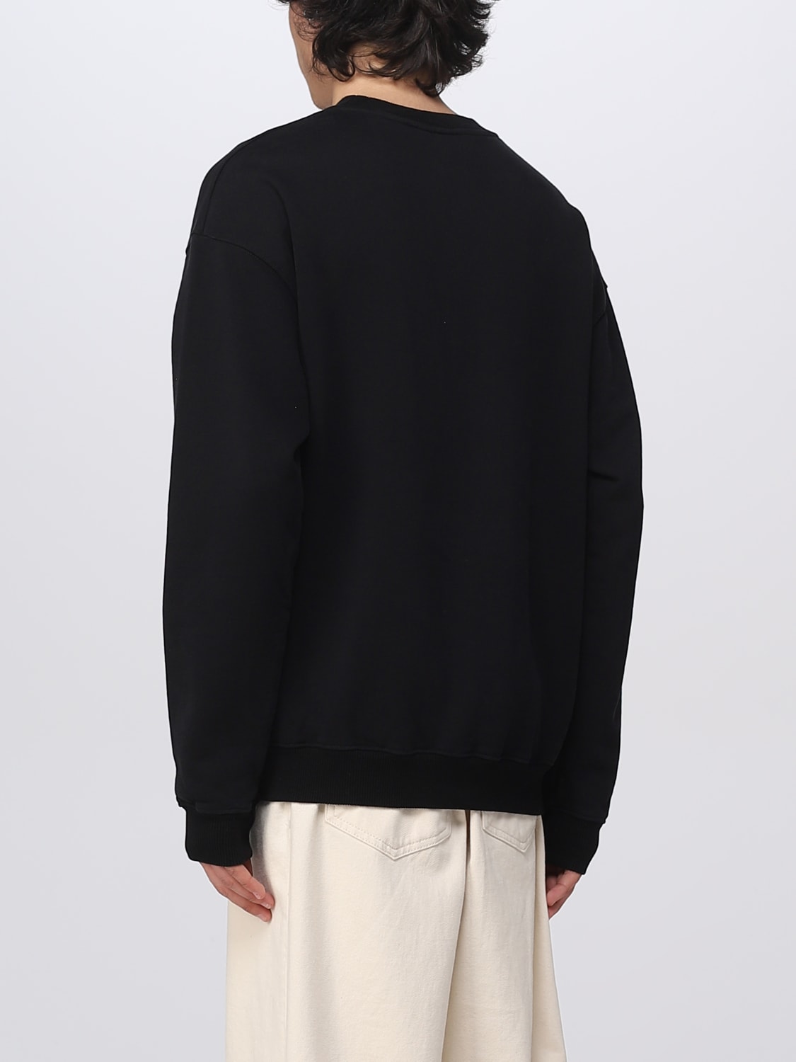 DRÔLE DE MONSIEUR SWEATSHIRT: Sweatshirt men Drole De Monsieur, Black - Img 2