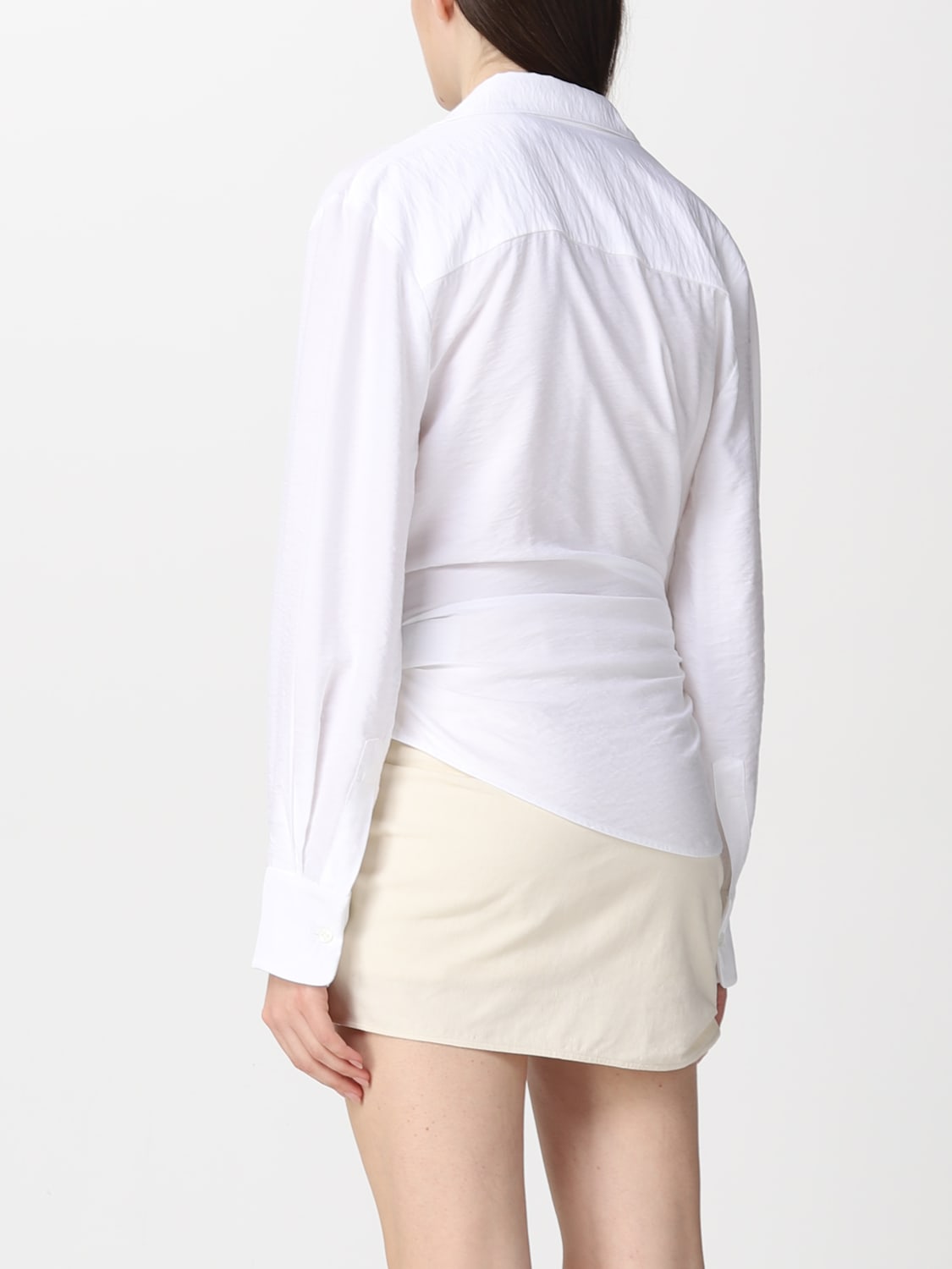 JACQUEMUS SHIRT: Shirt woman Jacquemus, White - Img 3