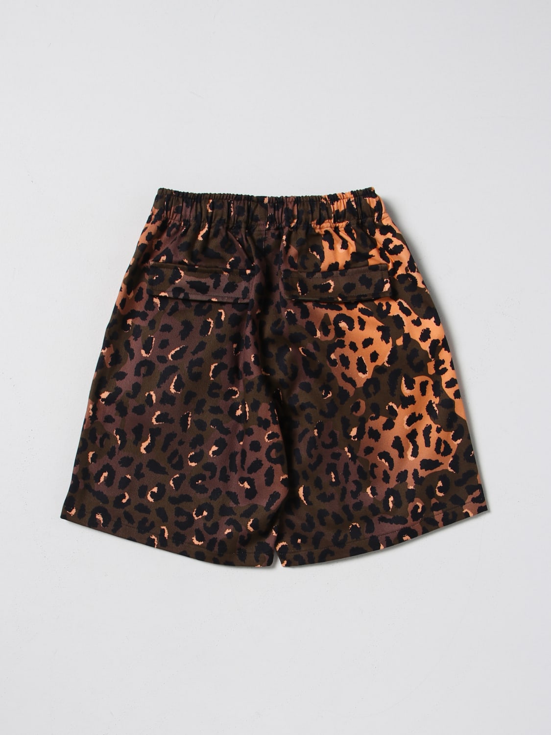 COUNTY OF MILAN SHORTS: Short kids County Of Milan, Brown - Img 2