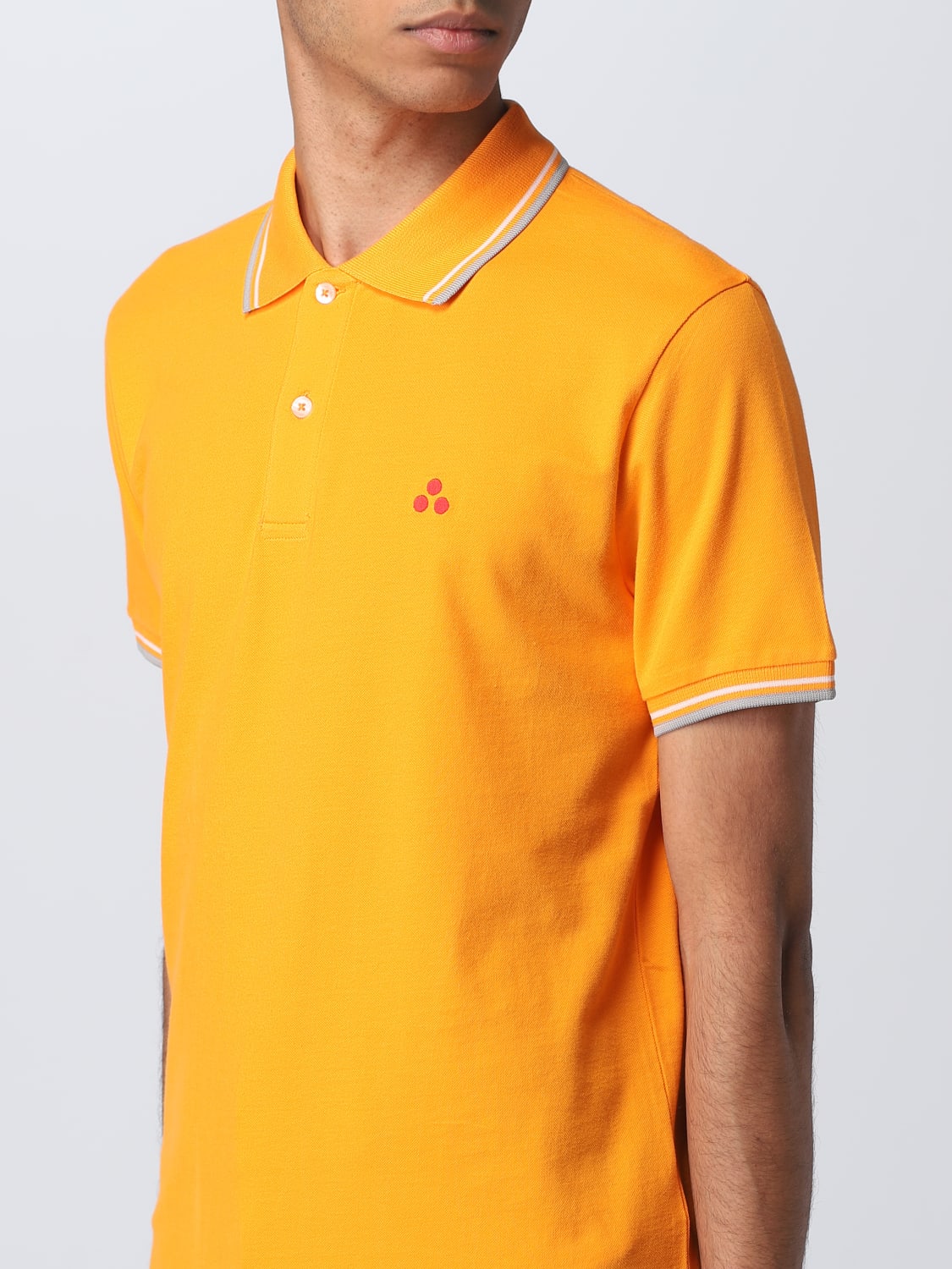 PEUTEREY POLO SHIRT: Polo shirt men Peuterey, Orange - Img 3