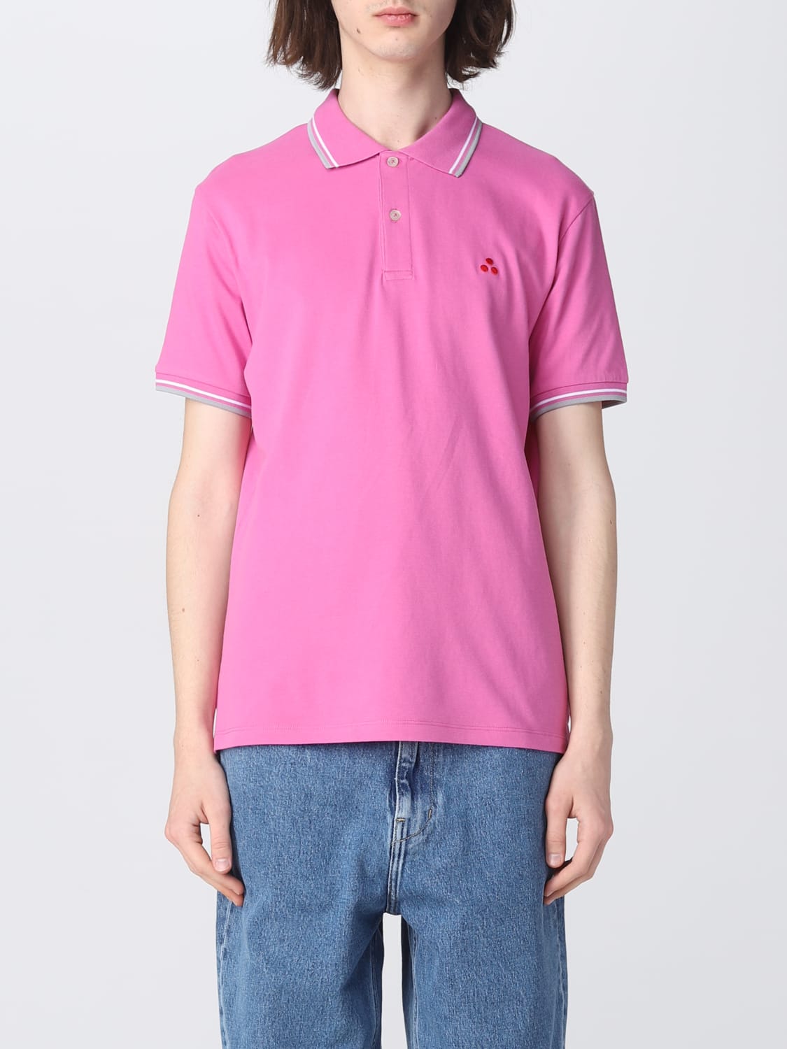 PEUTEREY POLO SHIRT: Polo shirt men Peuterey, Pink - Img 1