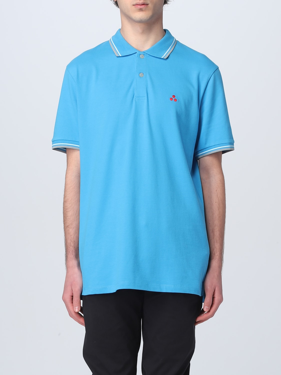 PEUTEREY POLO: Polo herren Peuterey, Hellblau - Img 1