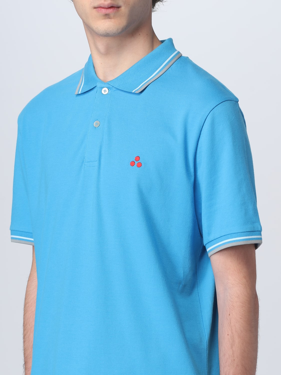 PEUTEREY POLO: Polo herren Peuterey, Hellblau - Img 3