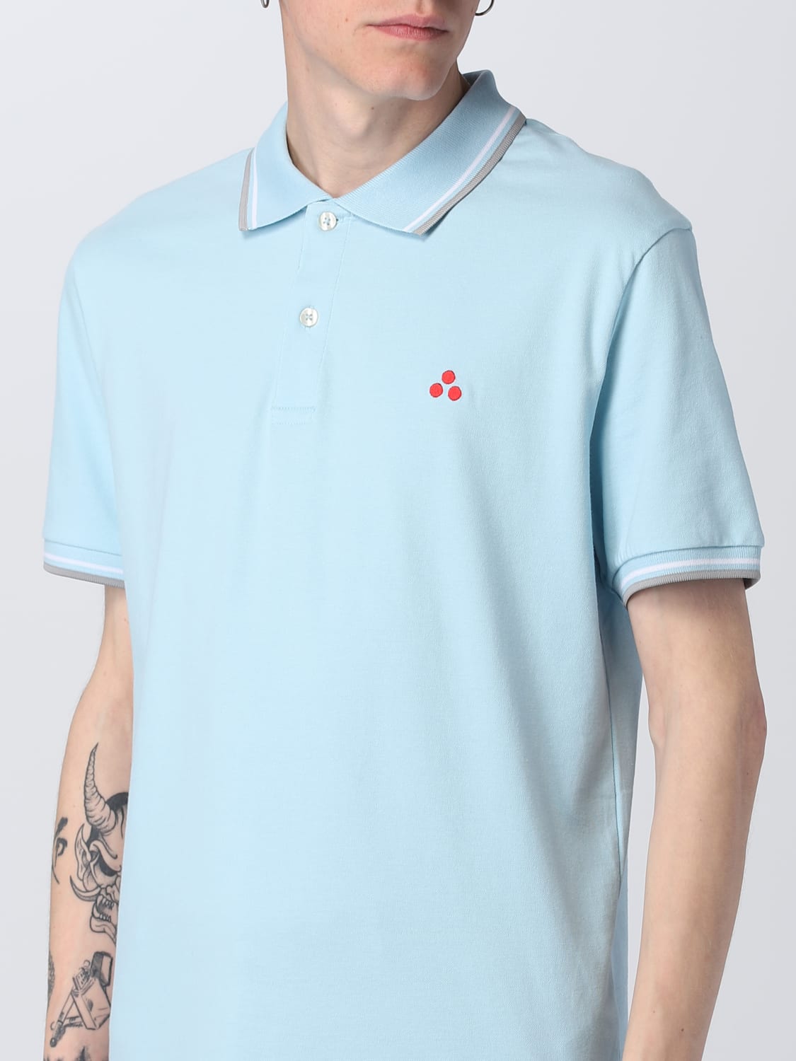 PEUTEREY POLO SHIRT: Polo shirt men Peuterey, Navy - Img 3