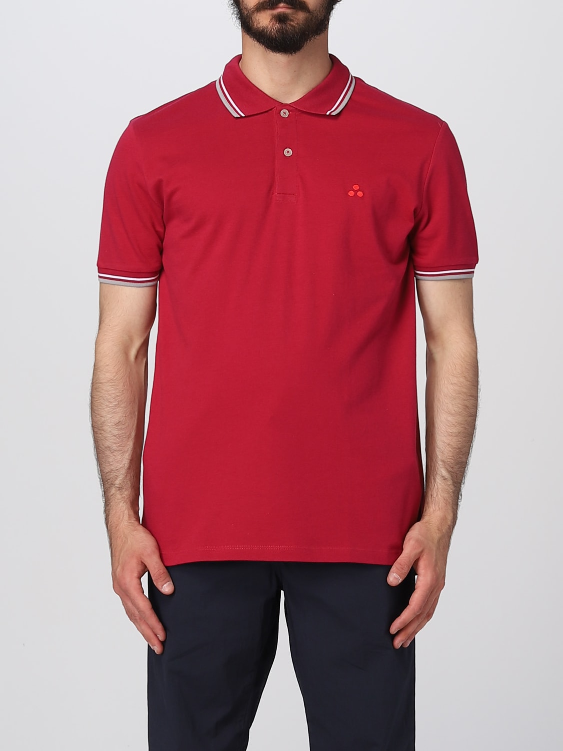 PEUTEREY POLO SHIRT: Polo shirt men Peuterey, Blush Pink - Img 1