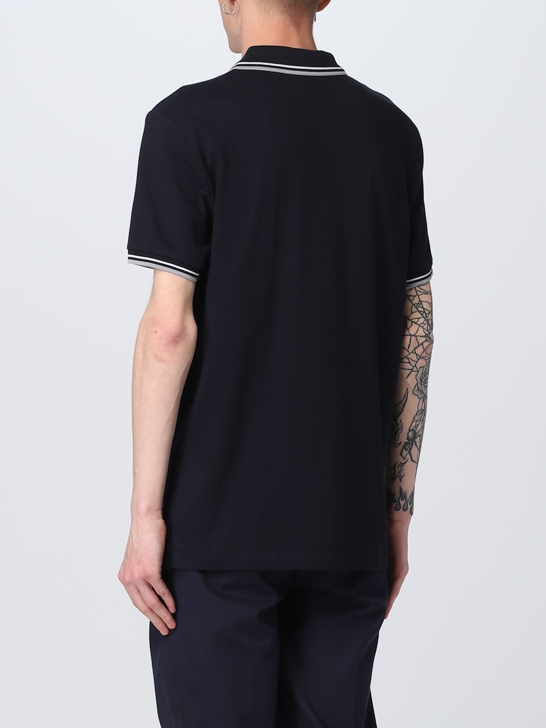 PEUTEREY POLO: Polo Peuterey in misto cotone, Blue 2 - Img 2