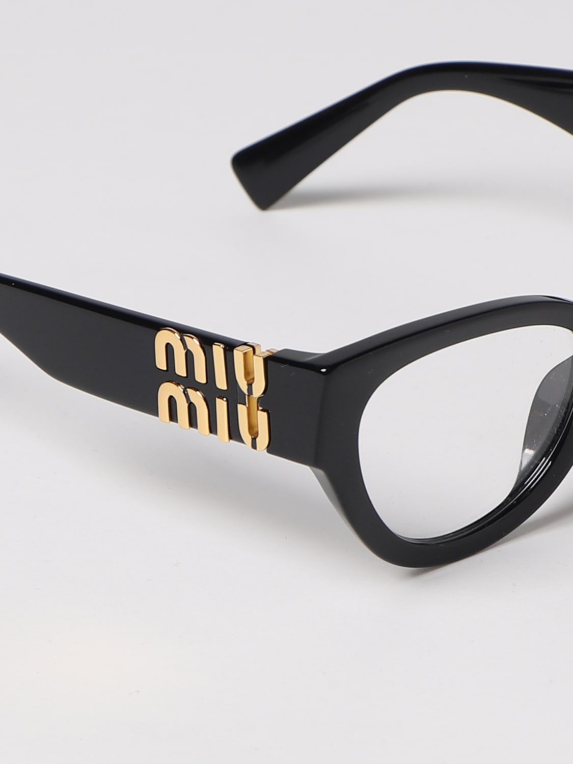 MIU MIU メガネフレーム: アイウェア レディース Miu Miu, ブラック - Img 4