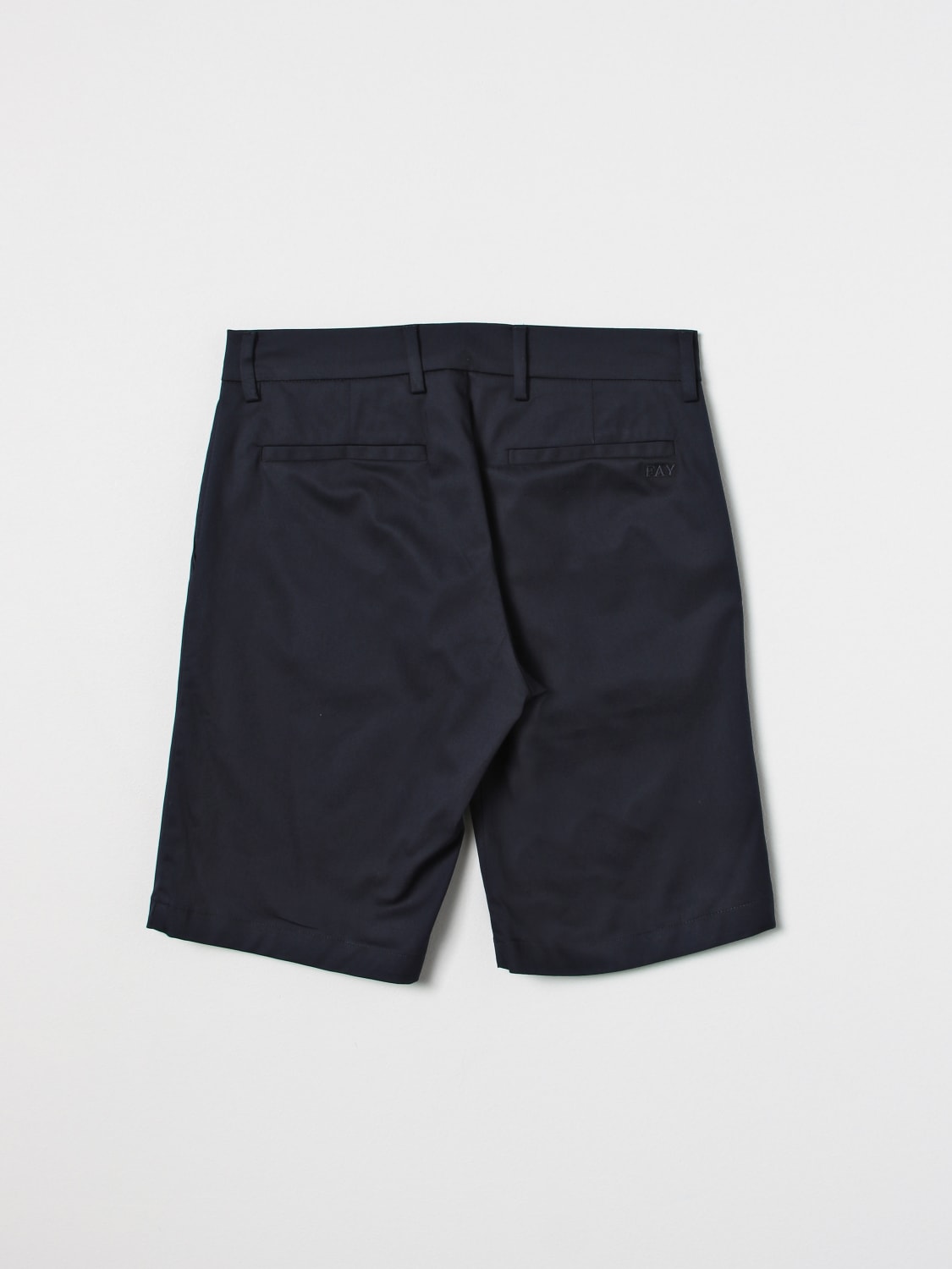 FAY JUNIOR PANTALONES CORTOS: Pantalón corto niños Fay Junior, Azul Oscuro - Img 2