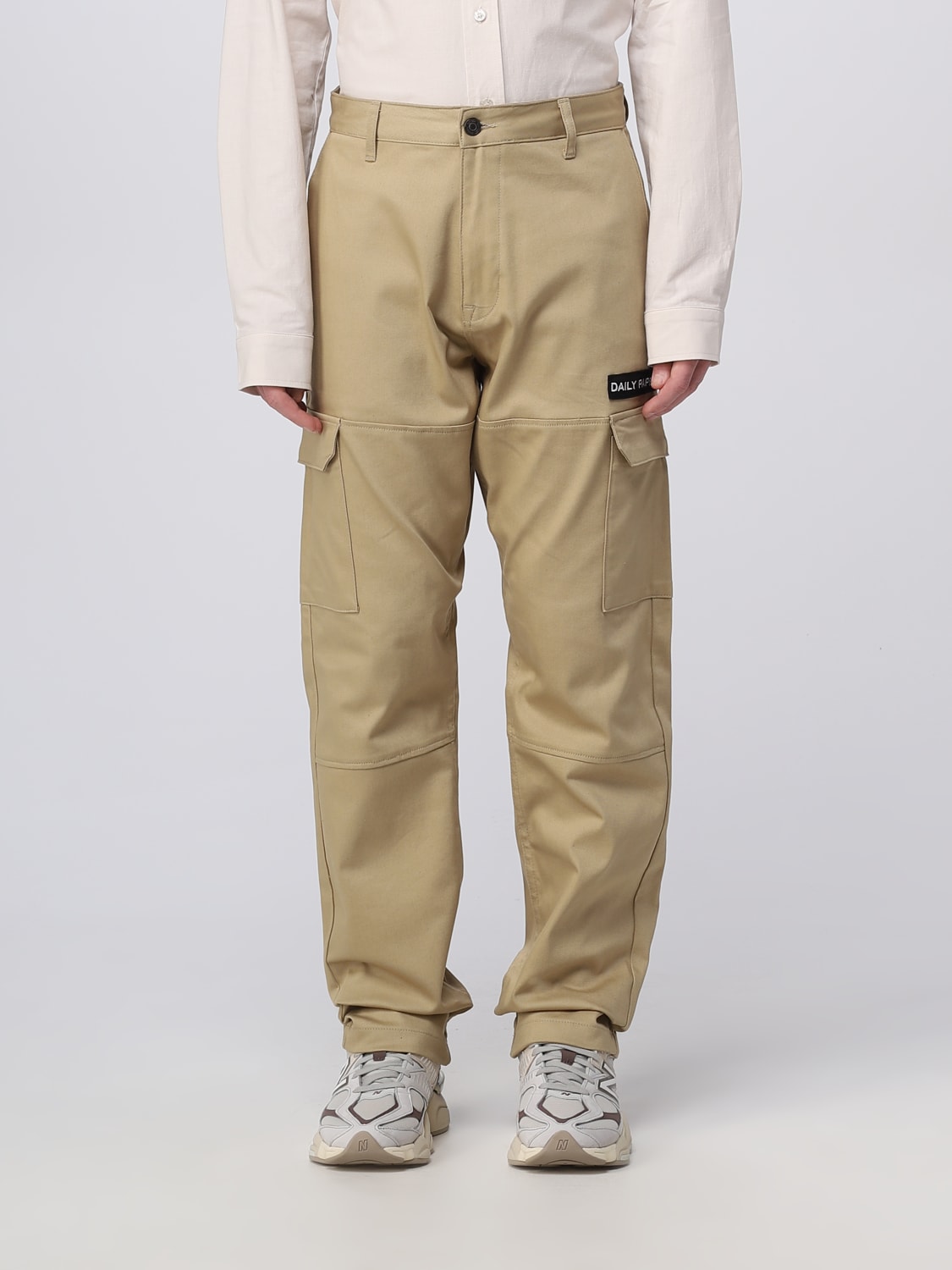 DAILY PAPER PANTALON: Pantalon homme Daily Paper, Beige - Img 1
