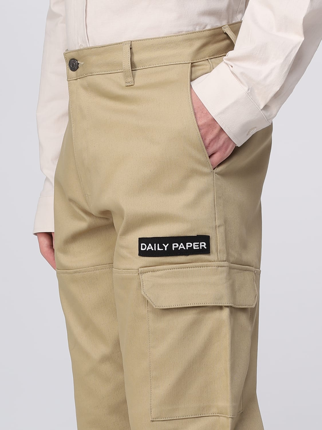 DAILY PAPER PANTALON: Pantalon homme Daily Paper, Beige - Img 3