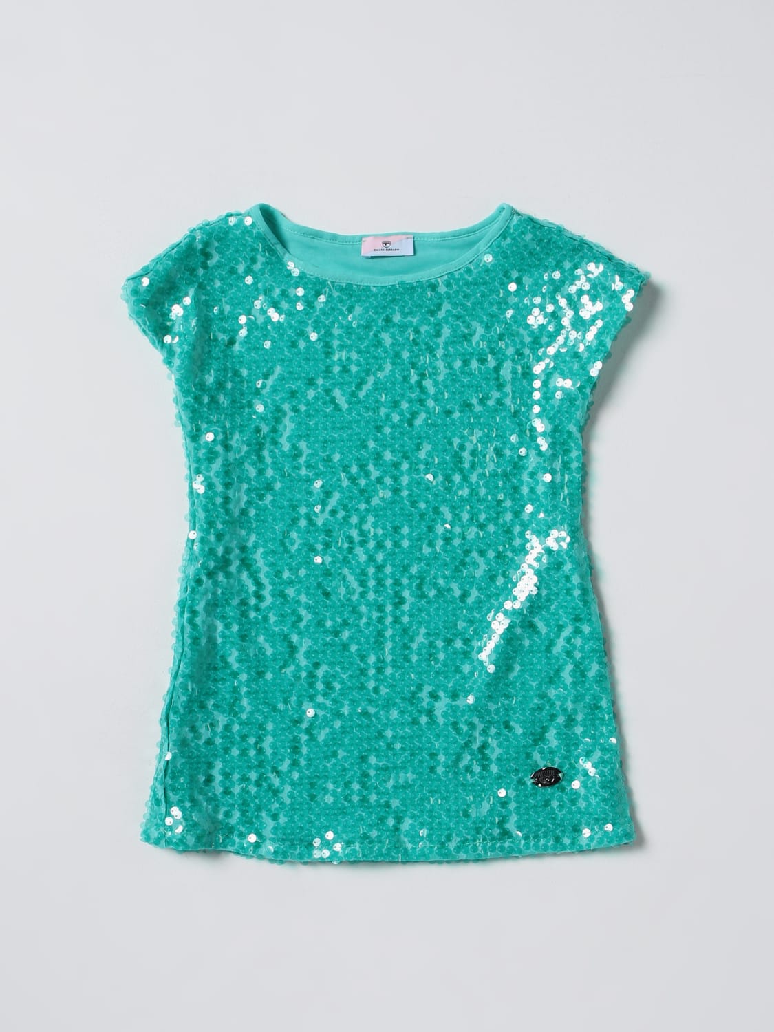 CHIARA FERRAGNI DRESS: Dress kids Chiara Ferragni, Green - Img 1