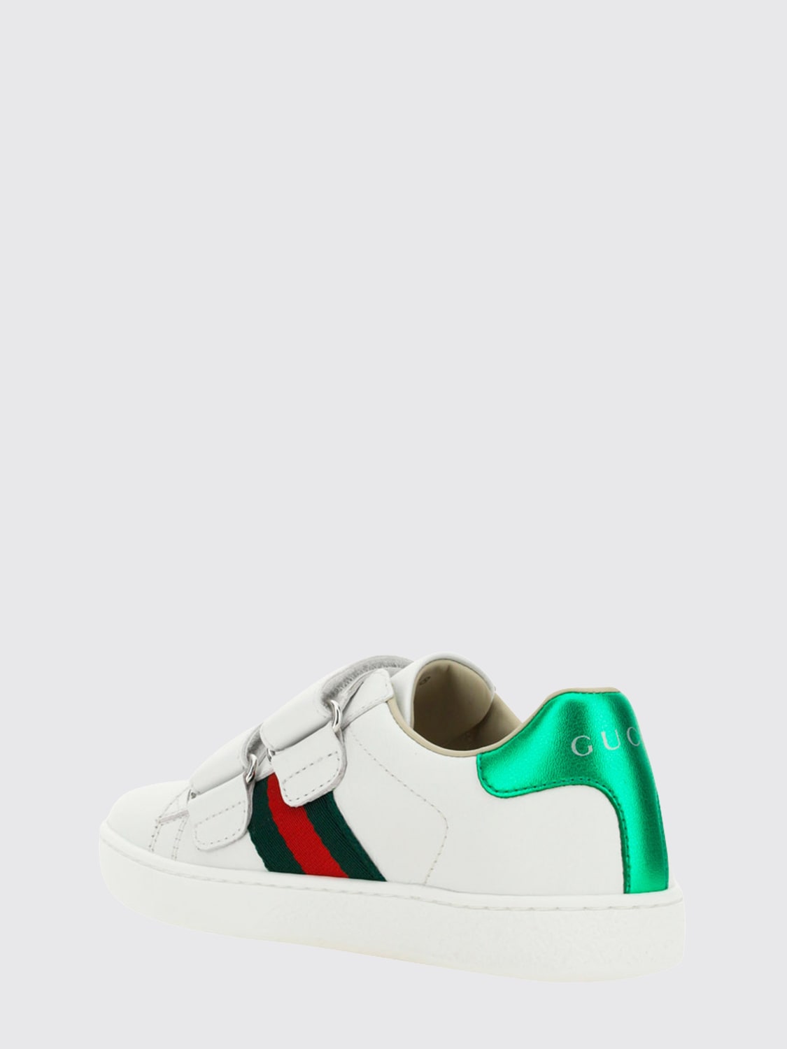 GUCCI TRAINERS: Sneakers kids Gucci, White - Img 3