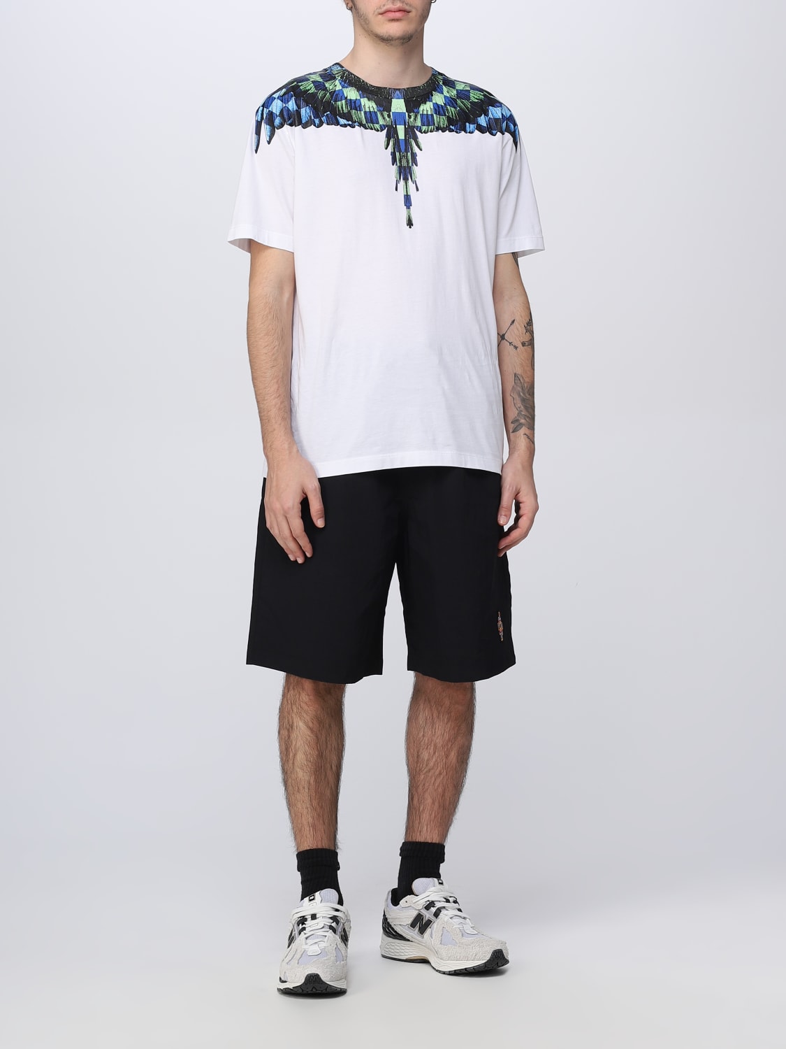 Marcelo Burlon County Of Milan ショートパンツ - 黒
