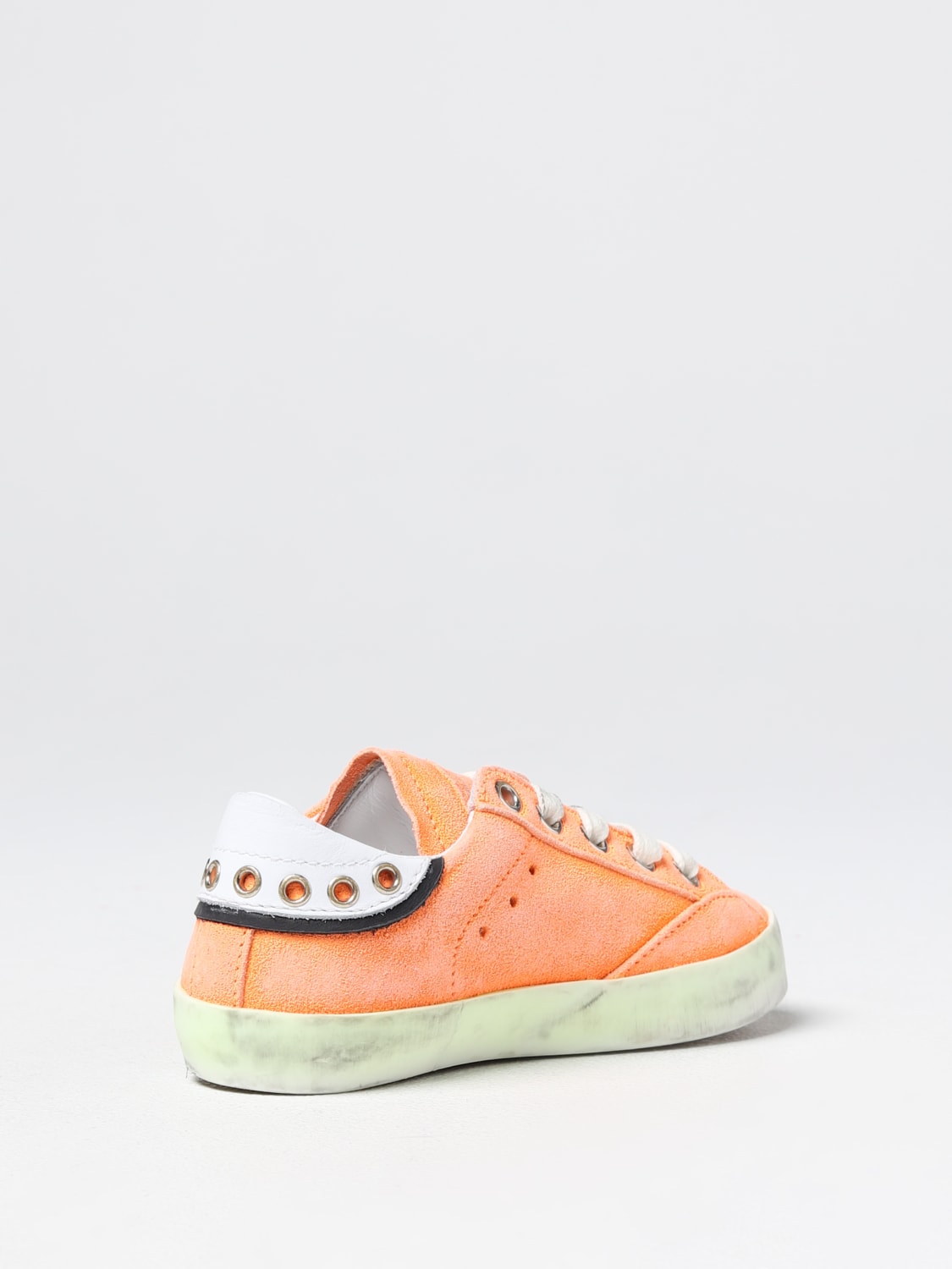 PHILIPPE MODEL JUNIOR Schuhe kinder Philippe Model Orange Philippe Model Junior Sneakers 74198 online auf GIGLIO.COM