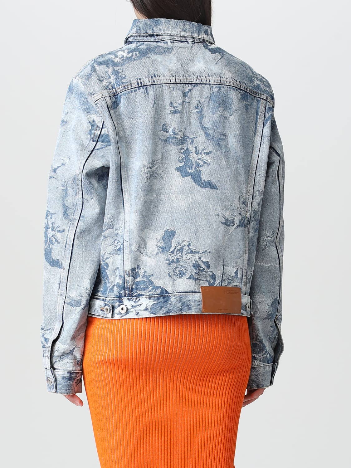 Off-White Outlet: denim jacket - Blue | Off-White blazer