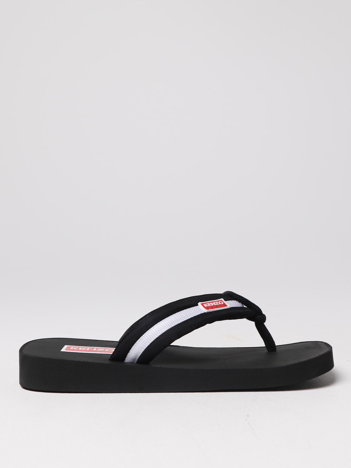 KENZO SANDALS: Sandals men Kenzo, Black - Img 1